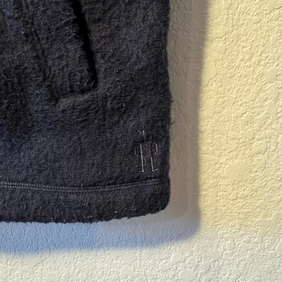 Smartwool Men’s Black Wool Blend Zip Front Warm Vest with Pockets Size XL - Picture 3 of 6